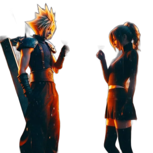dress, staff, mask, sword transparent PNG cut-out