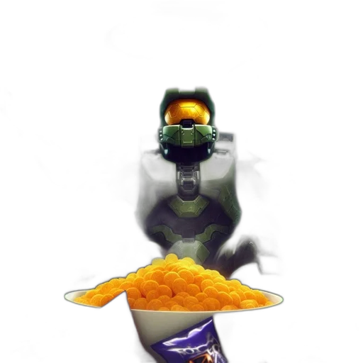weapon, food, robot, creature transparent PNG cut-out