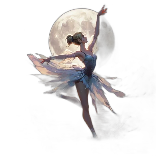 dress, concept art, fantasy art, photorealistic transparent PNG cut-out
