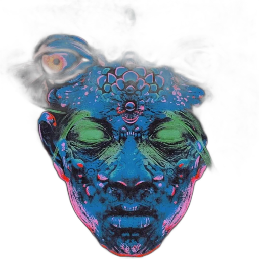 mask, face, crown, concept art transparent PNG cut-out