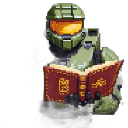 robot, weapon, pixel art, concept art transparent PNG cut-out