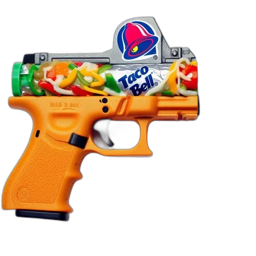 weapon, food, staff, robot transparent PNG cut-out