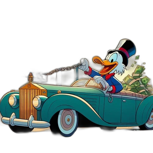 car, cartoon, concept art, nighttime transparent PNG cut-out