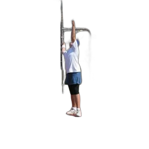 staff, sword, person, white transparent PNG cut-out