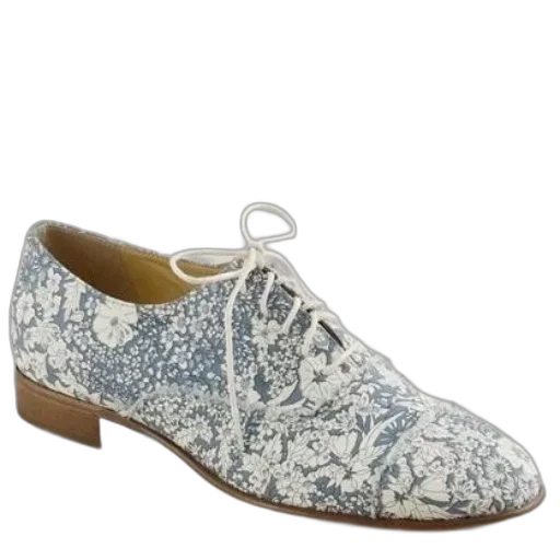 shoes, floral-patterned, oxford, shoe transparent PNG cut-out