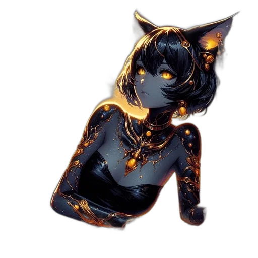 jewelry, mask, dress, fantasy art transparent PNG cut-out
