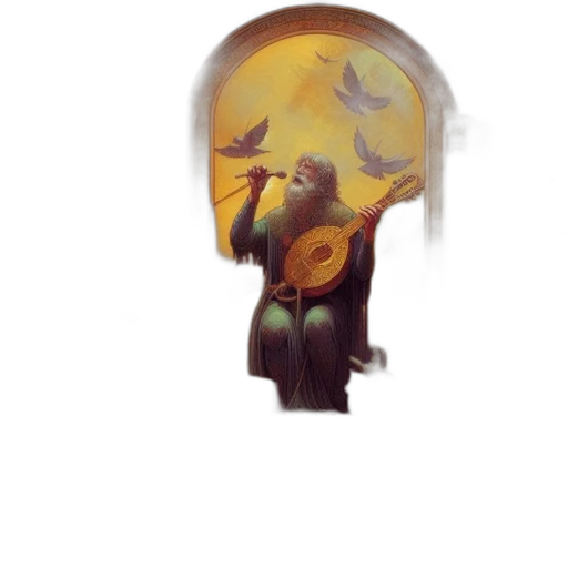 mask, staff, hat, creature transparent PNG cut-out
