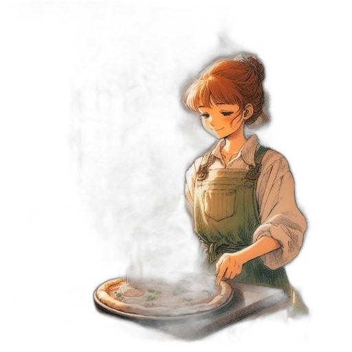 food, staff, dress, watercolor transparent PNG cut-out