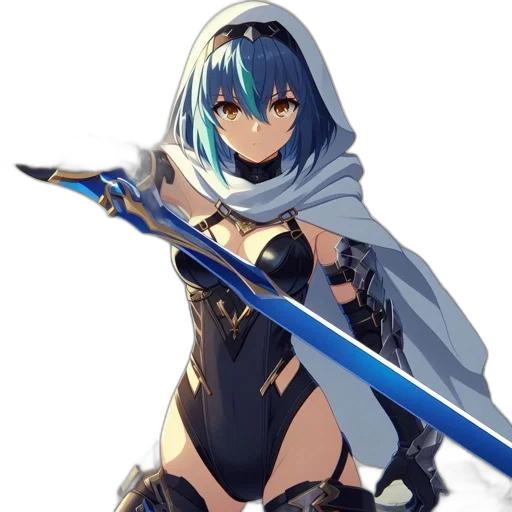 sword, weapon, dress, staff transparent PNG cut-out