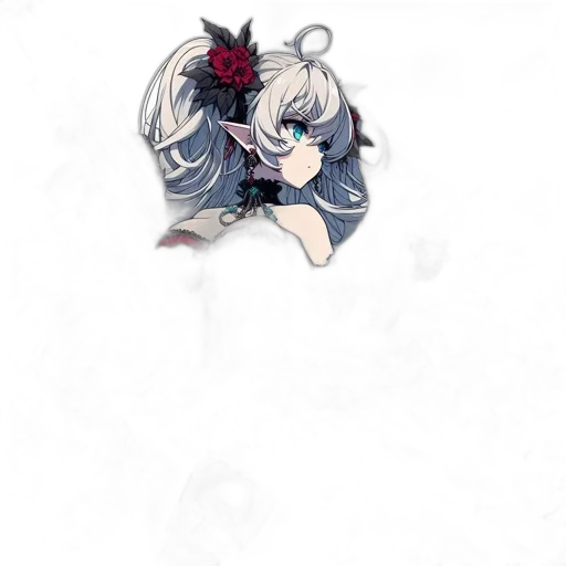 weapon, flower, mask, staff transparent PNG cut-out