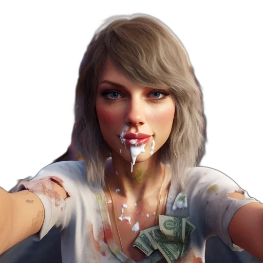 face, concept art, photorealistic, 3d render transparent PNG cut-out