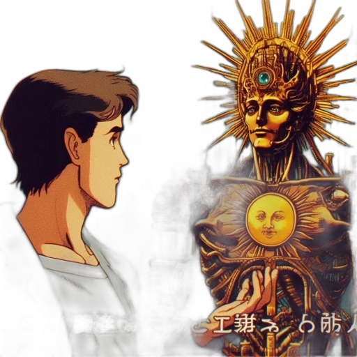 mask, concept art, anime, fantasy art transparent PNG cut-out