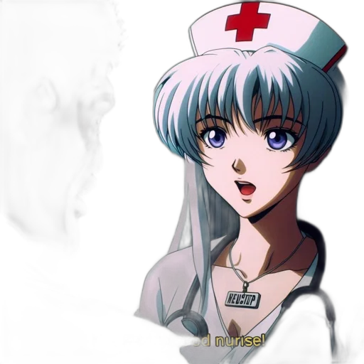 face, staff, robot, anime transparent PNG cut-out