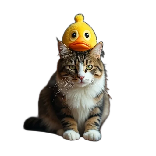 hat, crown, animal, staff transparent PNG cut-out
