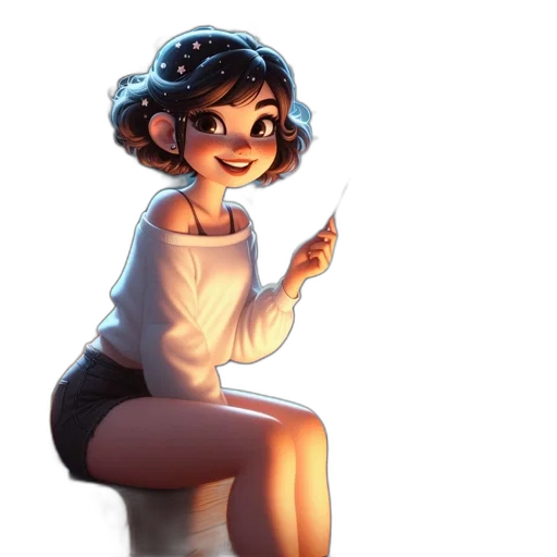 dress, staff, robot, face transparent PNG cut-out