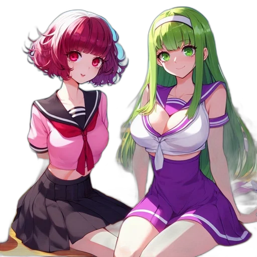 dress, anime, pixel art, concept art transparent PNG cut-out