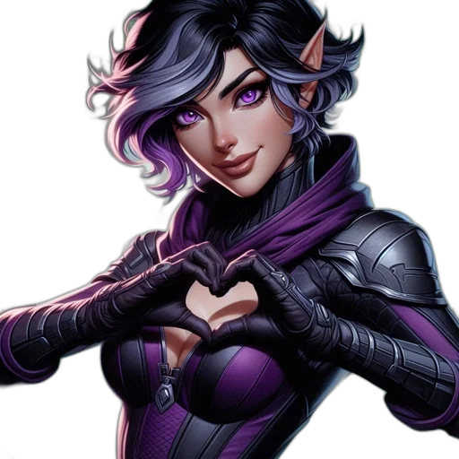 comic book art, concept art, fantasy art, cyberpunk transparent PNG cut-out