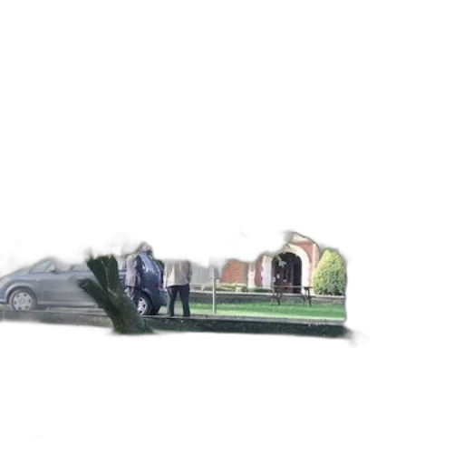 car, umbrella, building, weapon transparent PNG cut-out
