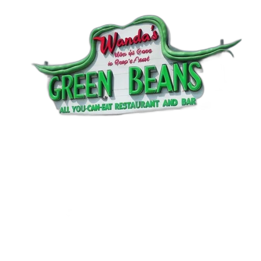 food, wanda, green, beans transparent PNG cut-out