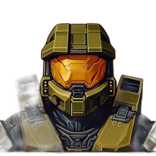 robot, face, concept art, pixel art transparent PNG cut-out