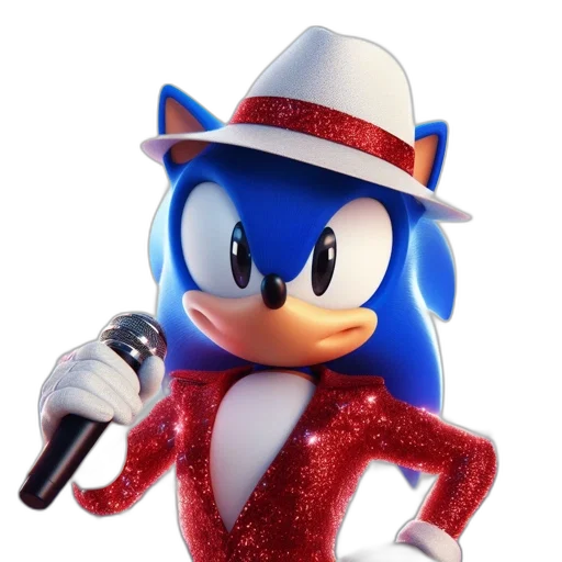 hat, jacket, animal, 3d render transparent PNG cut-out
