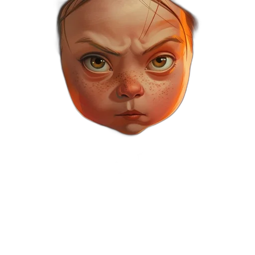 face, mask, creature, crown transparent PNG cut-out