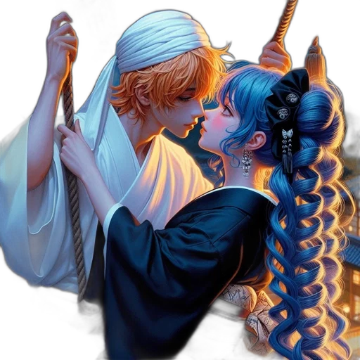 fantasy art, concept art, anime, pixel art transparent PNG cut-out