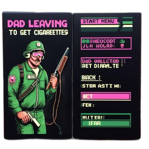 cyberpunk, vaporwave, comic book art, concept art transparent PNG cut-out
