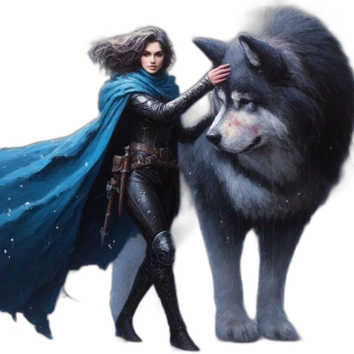 animal, fantasy art, concept art, comic book art transparent PNG cut-out