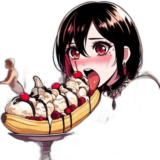food, staff, crown, creature transparent PNG cut-out