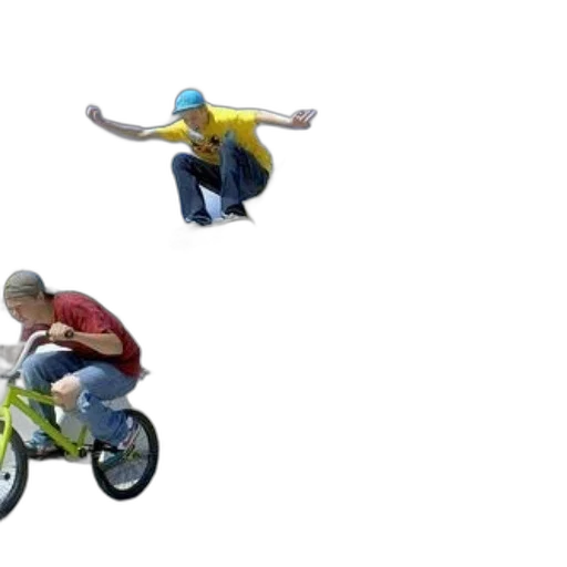 3d render, concept art, photorealistic, skateboarder transparent PNG cut-out