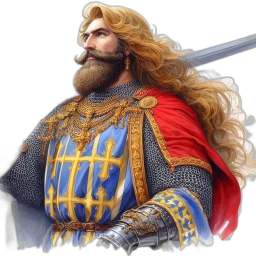 sword, crown, staff, face transparent PNG cut-out