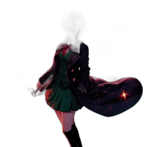 dress, mask, staff, jacket transparent PNG cut-out
