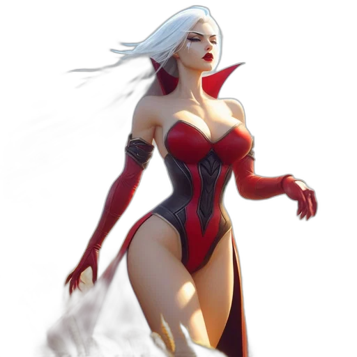 dress, concept art, comic book art, fantasy art transparent PNG cut-out
