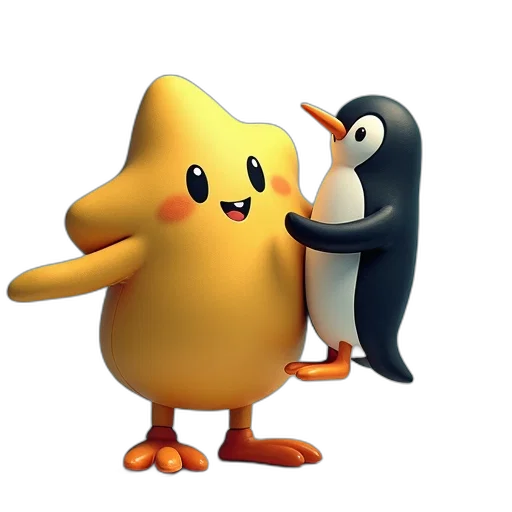 animal, creature, food, 3d render transparent PNG cut-out