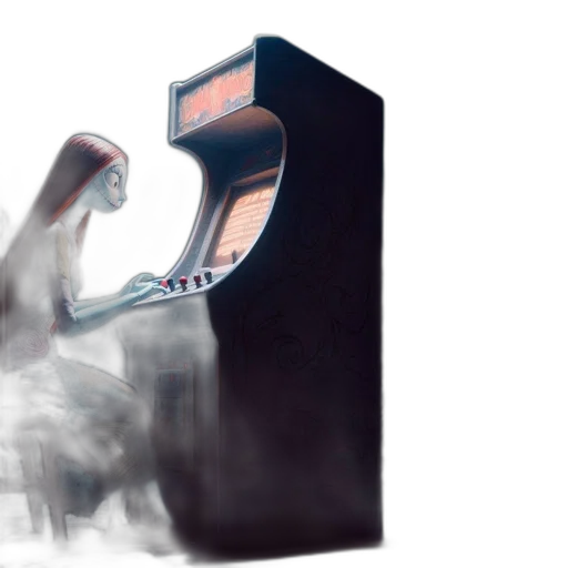 robot, furniture, concept art, 3d render transparent PNG cut-out
