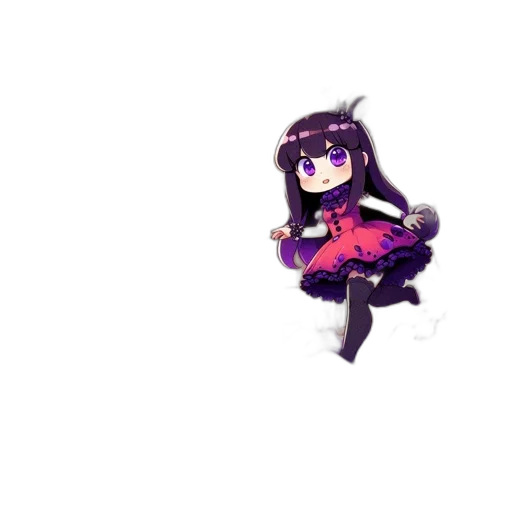 weapon, staff, dress, creature transparent PNG cut-out