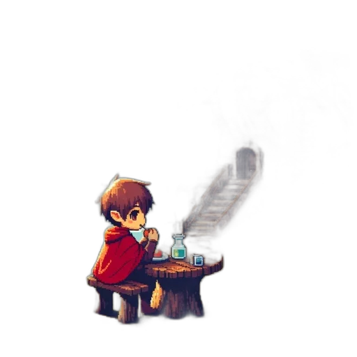 robot, staff, weapon, bottle transparent PNG cut-out