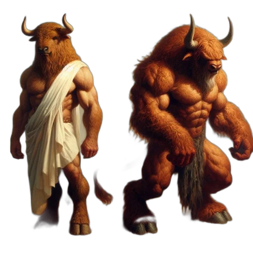 animal, concept art, fantasy art, 3d render transparent PNG cut-out