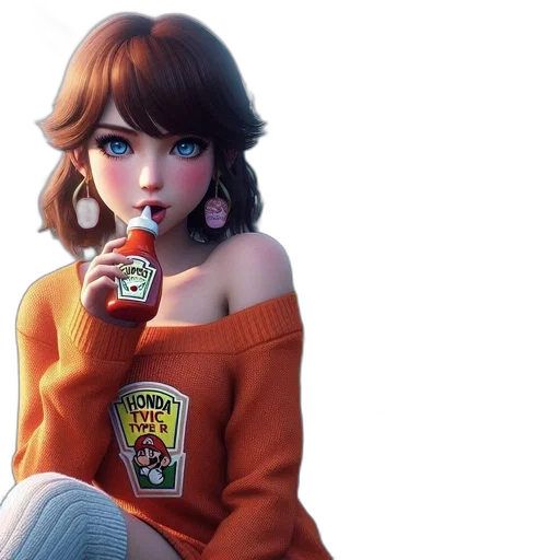 jacket, dress, robot, concept art transparent PNG cut-out