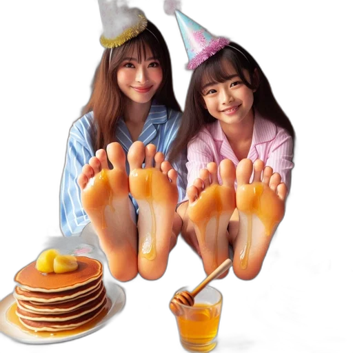 shoes, food, hat, photorealistic transparent PNG cut-out