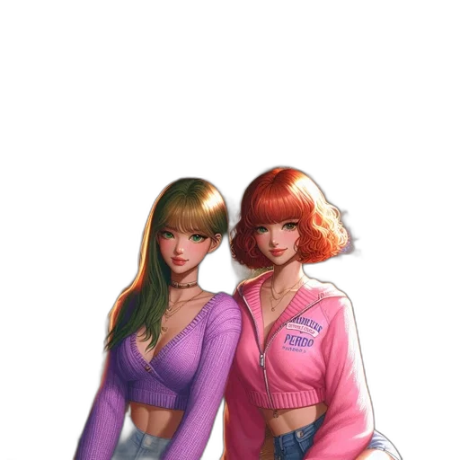 jacket, comic book art, concept art, cyberpunk transparent PNG cut-out