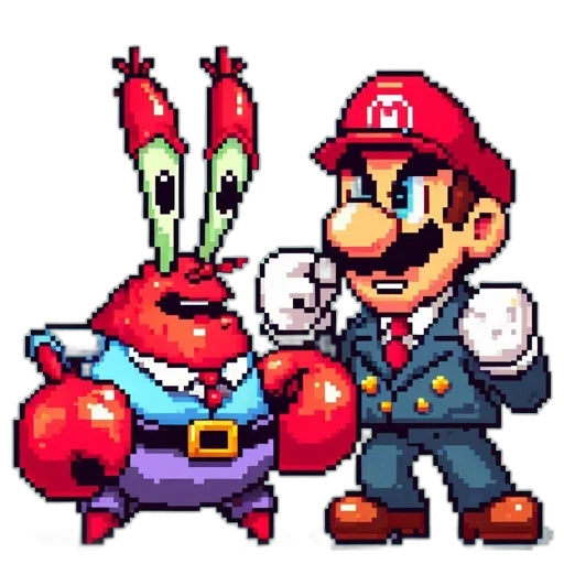 pixel art, concept art, cartoon, 3d render transparent PNG cut-out