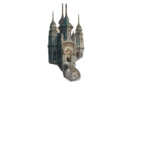 building, crown, dragon, jewelry transparent PNG cut-out