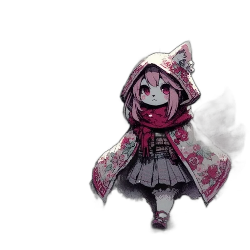 mask, dress, creature, weapon transparent PNG cut-out