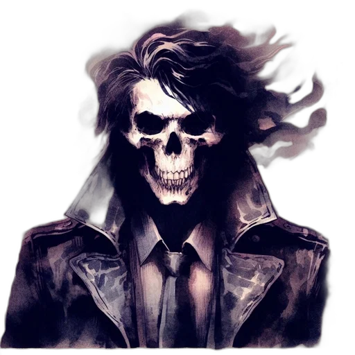 jacket, mask, face, comic book art transparent PNG cut-out