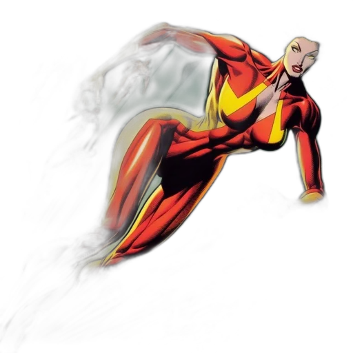 comic book art, concept art, 3d render, photorealistic transparent PNG cut-out