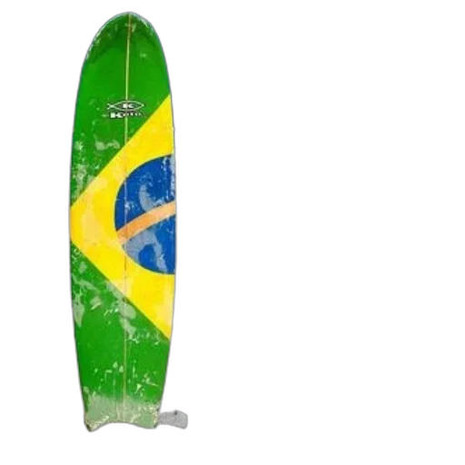 weapon, photorealistic, surfboard, painted transparent PNG cut-out