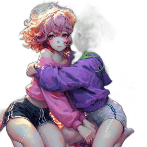 jacket, concept art, fantasy art, cyberpunk transparent PNG cut-out