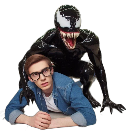 creature, animal, jacket, mask transparent PNG cut-out